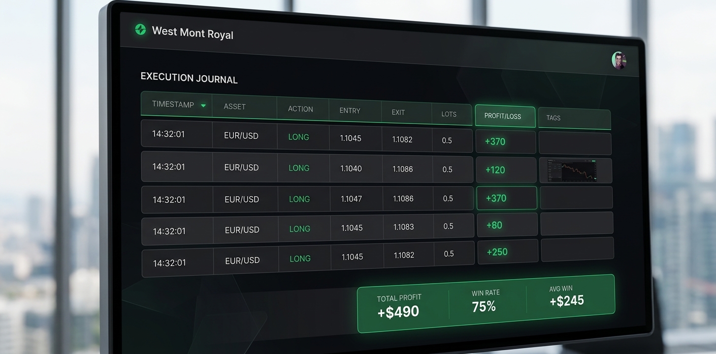 Trade Journal UI