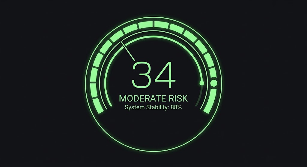 Risk Monitor Gauge
